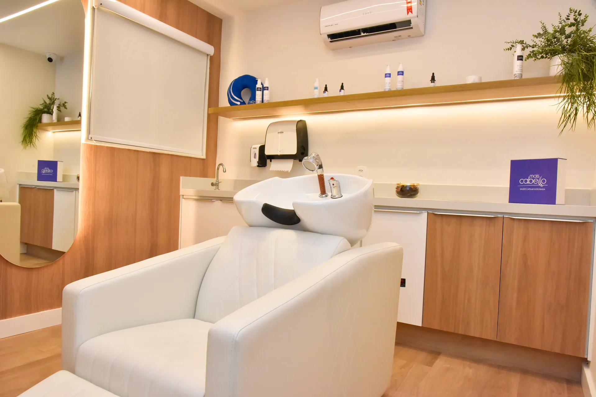 Sala de tratamento Mais Cabello